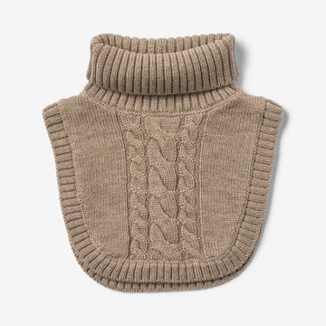 Wheat Outerwear Strik Halsedisse Softo Accessories 9556 grey camel melange