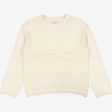 Wheat Main  Strik Pullover Gunnar Knitted Tops 1101 cloud melange