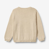 Wheat Main Strik Pullover Lisa Knitted Tops 3191 offwhite