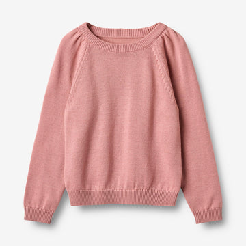 Wheat Main Strik Pullover Mira Knitted Tops 2026 rose