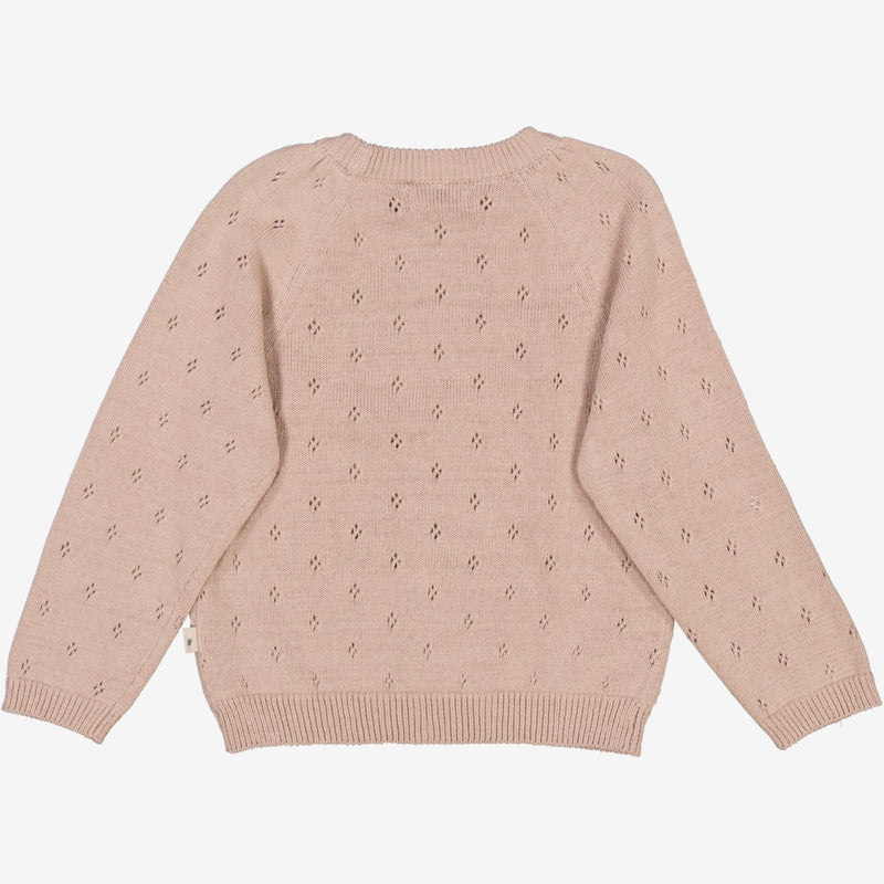 Wheat Strik Pullover Mira Knitted Tops 1356 pale lilac
