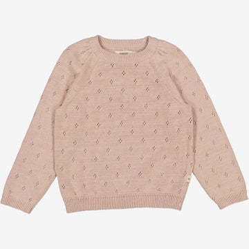 Wheat Main Strik Pullover Mira Knitted Tops 1356 pale lilac