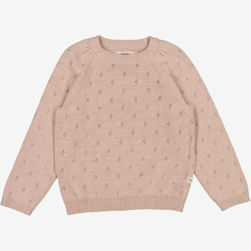 Wheat Strik Pullover Mira Knitted Tops 1356 pale lilac
