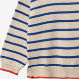 Wheat Main Strik Pullover Morgan Pullover 9667 true blue stripe