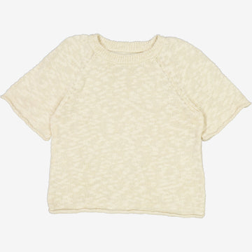 Wheat Main Strik Pullover Vilna Knitted Tops 3129 eggshell 