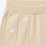 Wheat Main Strik Shorts Dua Shorts 9731 sandshell white flowers