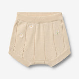 Wheat Main Strik Shorts Dua Shorts 9731 sandshell white flowers