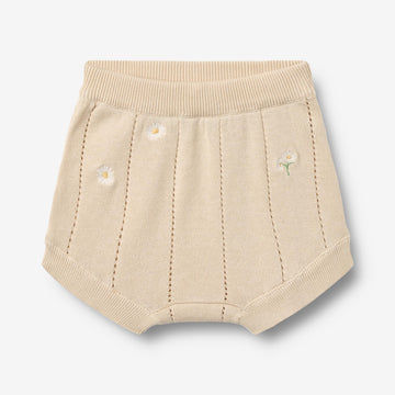 Wheat Main Strik Shorts Dua Shorts 9731 sandshell white flowers