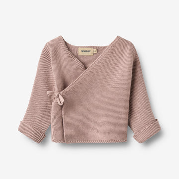 Wheat Main Strik Slå-om Siva Cardigan 1135 dry rose
