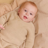 Wheat Main Strik Slå-om Siva Cardigan 3191 offwhite