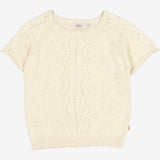 Wheat Strik T-shirt Bella Knitted Tops 1101 cloud melange