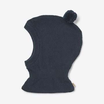 Wheat Outerwear Strikket Elefanthue Pomi Accessories 1146 ink melange