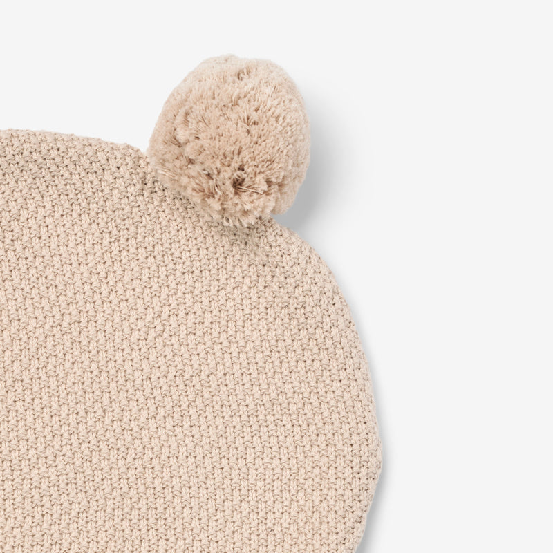 Wheat Outerwear Strikket Elefanthue Pomi Accessories 1149 dusty lavender