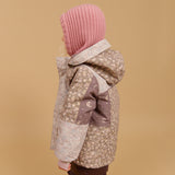 Wheat Outerwear Strikket Elefanthue Woolao Accessories 9706 berry cream