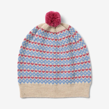 Wheat Outerwear Strikket Hue Doonia Accessories 1043 blue