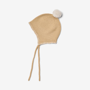 Wheat Outerwear Strikket Hue Pomma Accessories 9730 honey peach
