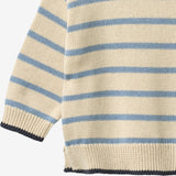 Wheat Main Strikpullover Morgan Pullover 9642 faded denim stripe