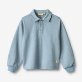 Wheat Main Sweat Bluse Mads Blouse 1260 faded denim