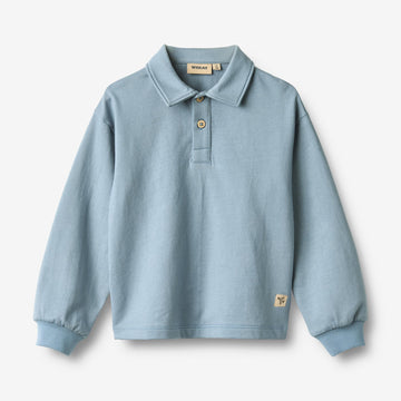 Wheat Main Sweat Bluse Mads Blouse 1260 faded denim