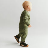 Wheat Main Sweat Bukser Cruz Trousers 4119 dusty green