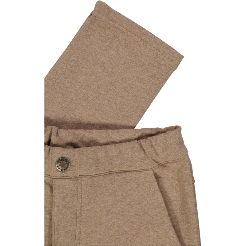 Wheat Main Sweat Bukser Frank Trousers 3204 khaki melange