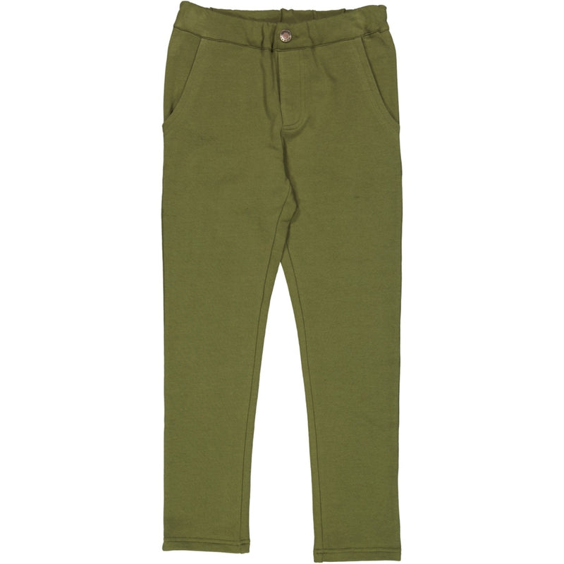 Wheat Main Sweat Bukser Frank Trousers 4099 winter moss