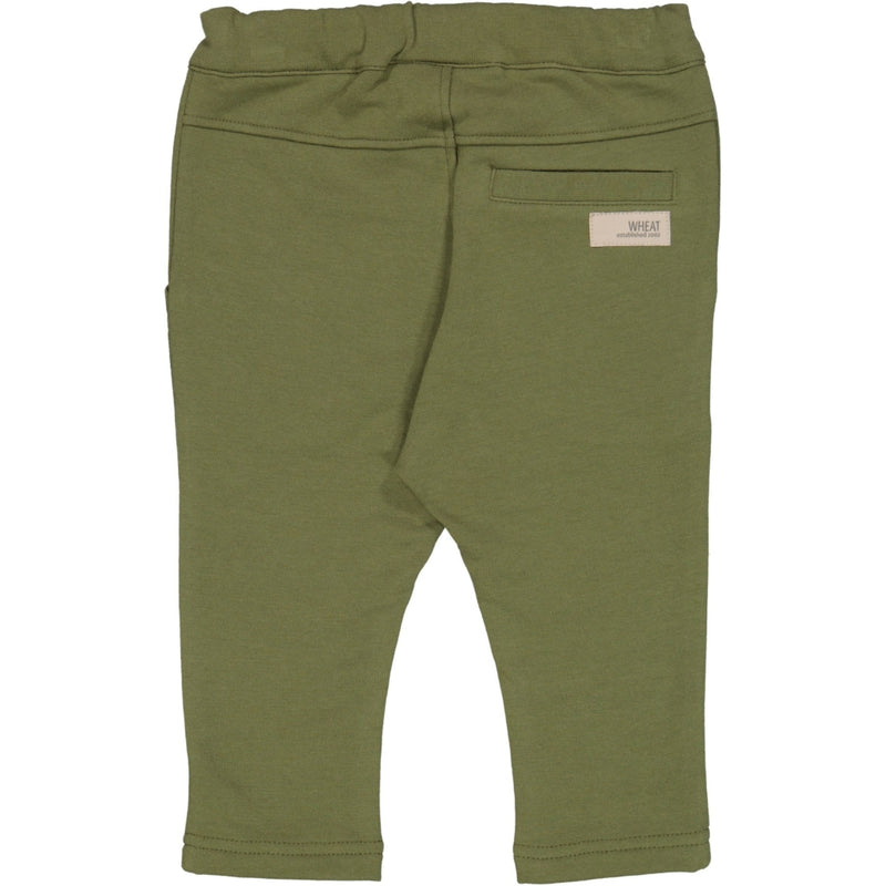 Wheat Main Sweat Bukser Frank Trousers 4099 winter moss