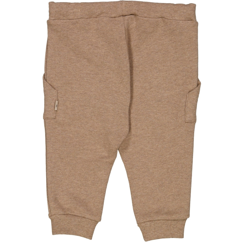 Wheat Main Sweat Bukser Nuno Trousers 3204 khaki melange