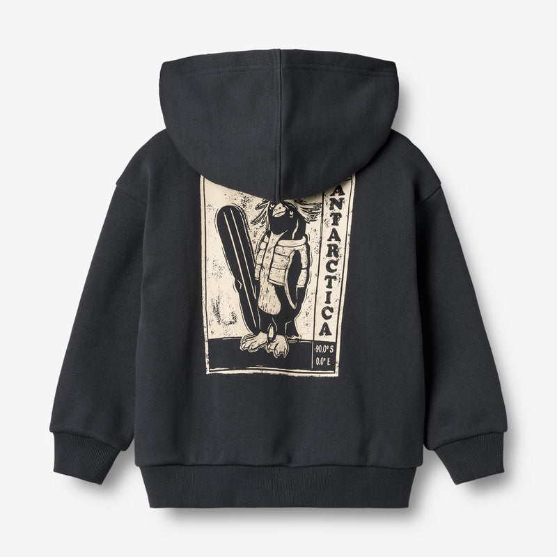 Wheat Main Sweat Cardigan Francis Sweatshirt 1432 navy