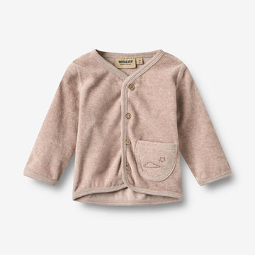 Wheat Main Sweat Cardigan L/S Toto Sky Sweatshirt 9616 melange rose
