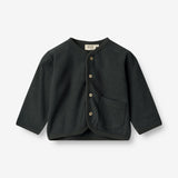 Wheat Main  Sweat Cardigan Toto | Baby Sweatshirts 1432 navy