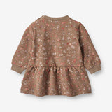 Wheat Main  Sweatkjole Zenia | Baby Dresses 9503 cocoa brown meadow
