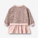 Wheat Main Sweat Kjole Maggie Dress 9899 rose brown flowers