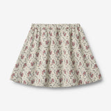 Wheat Main Sweat Nederdel Manuella Skirt 9539 slightly green flowers