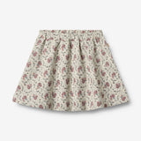 Wheat Main Sweat Nederdel Manuella Skirt 9539 slightly green flowers