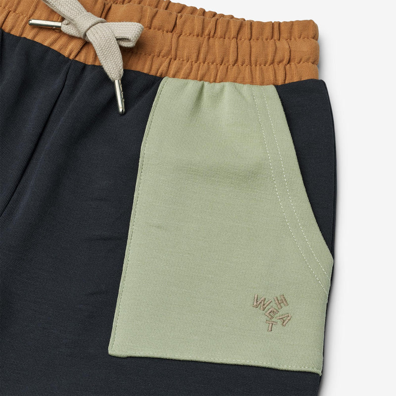 Wheat Main Sweat Shorts Elmo Shorts 1432 navy