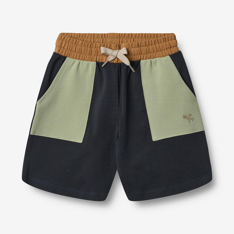 Wheat Main Sweat Shorts Elmo Shorts 1432 navy