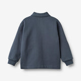 Wheat Main Sweat Skjortejakke Carmine Sweatshirt 1292 greyblue