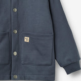 Wheat Main Sweat Skjortejakke Carmine Sweatshirt 1292 greyblue