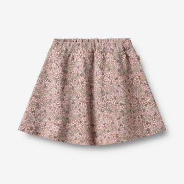 Wheat Main Sweat nederdel Manuella Skirt 9899 rose brown flowers
