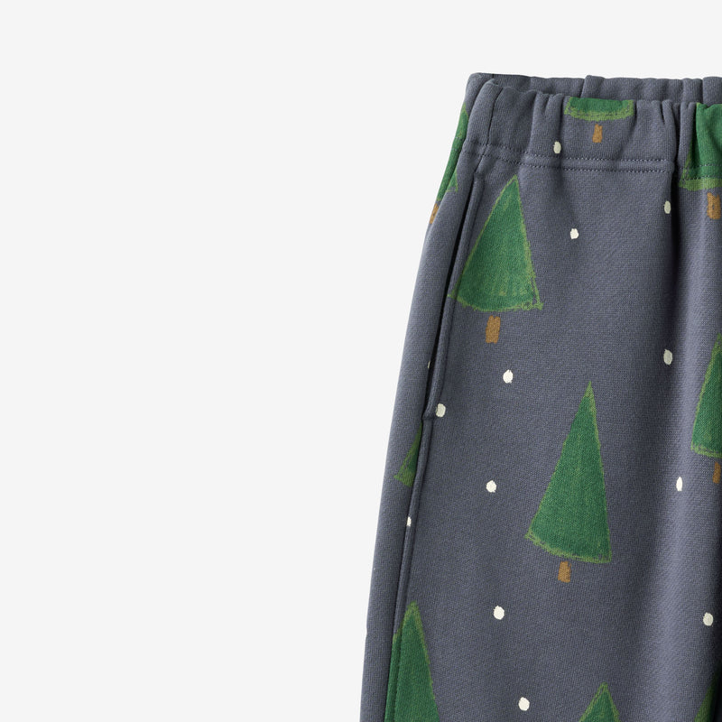 Wheat Main Sweatbukser Cass Trousers 9586 greyblue holiday