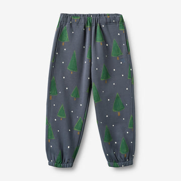 Wheat Main Sweatbukser Cass Trousers 9586 greyblue holiday