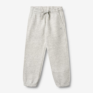 Wheat Main Sweatbukser Cruz Trousers 0220 light melange grey