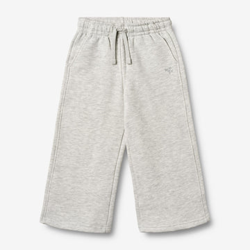 Wheat Main Sweatbukser Cruz Trousers 0220 light melange grey