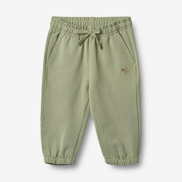Wheat Main Sweatbukser Cruz Trousers 1145 green tea