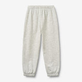 Wheat Main Sweatbukser Cruz kontrast Trousers 0220 light melange grey