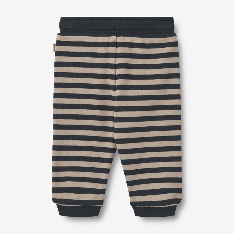 Wheat Main  Sweatbukser Leo Trousers 1433 navy stripe