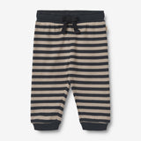 Wheat Main  Sweatbukser Leo Trousers 1433 navy stripe