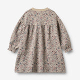 Wheat Main Sweatkjole Lilja Dress 9904 soft sand flowers