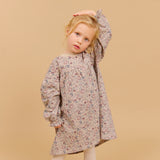 Wheat Main Sweatkjole Lilja Dress 9904 soft sand flowers